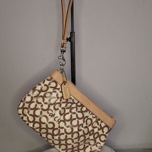 Coach Leah Wristlet